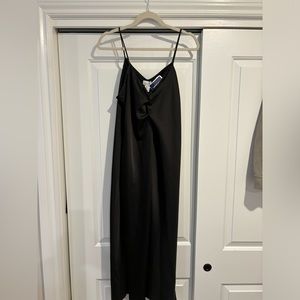 Nicole Miller Large Black Slip Dress New With Tags (NWT)